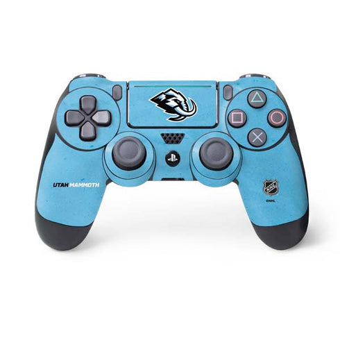 NHL Utah Mammoth Distressed Blue PS4 Pro/Slim Controller Skin