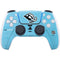 NHL Utah Mammoth Distressed Blue PS5 Controller Skin