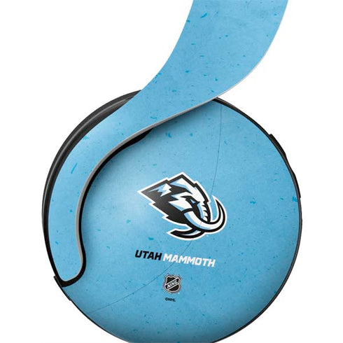 NHL Utah Mammoth Distressed Blue PULSE 3D Wireless Headset for PS5 Skin