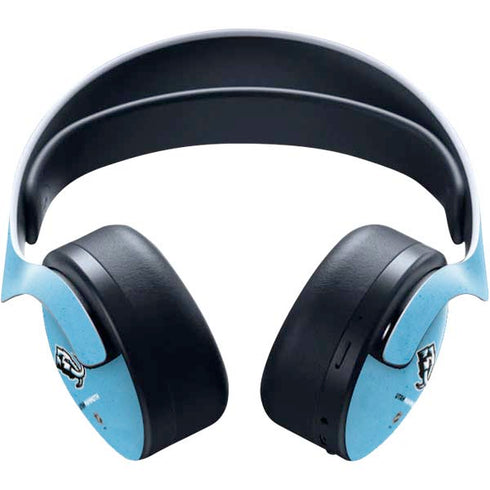 NHL Utah Mammoth Distressed Blue PULSE 3D Wireless Headset for PS5 Skin
