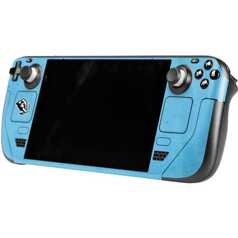 NHL Utah Mammoth Distressed Blue Steam Deck Handheld Gaming Computer Skin