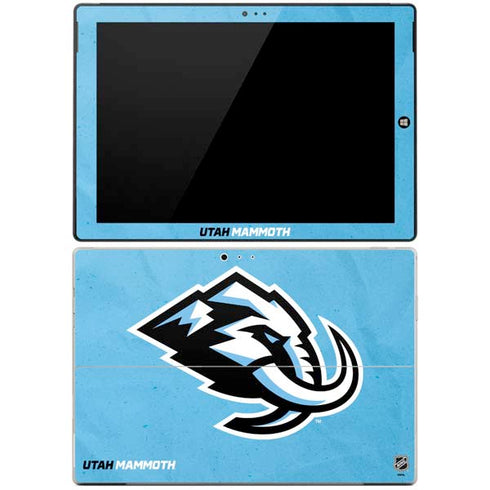 NHL Utah Mammoth Distressed Blue Surface Pro 3 Skin