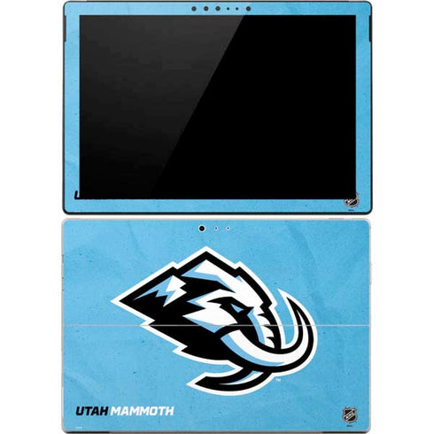 NHL Utah Mammoth Distressed Blue Surface Pro 4 Skin