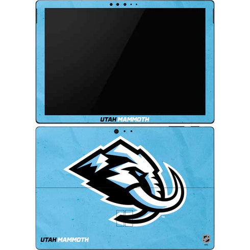 NHL Utah Mammoth Distressed Blue Surface Pro 6 Skin
