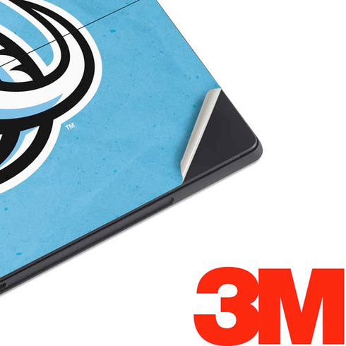 NHL Utah Mammoth Distressed Blue Surface Pro 6 Skin