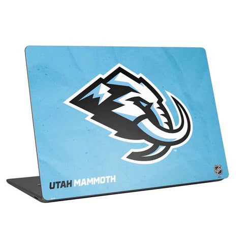 NHL Utah Mammoth Distressed Blue Universal Laptop 16in (13 x 9.4in) Skin
