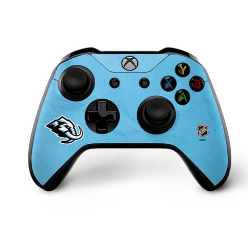 NHL Utah Mammoth Distressed Blue Xbox One X Bundle Skin