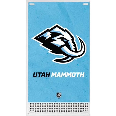 NHL Utah Mammoth Distressed Blue Xbox Series S Bundle Skin