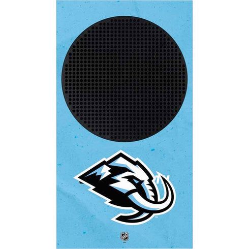 NHL Utah Mammoth Distressed Blue Xbox Series S Console Skin