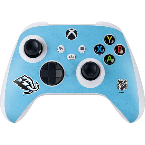 NHL Utah Mammoth Distressed Blue Xbox Series S Skins