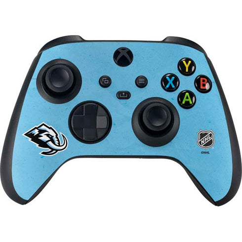 NHL Utah Mammoth Distressed Blue Xbox Series X Controller Skin