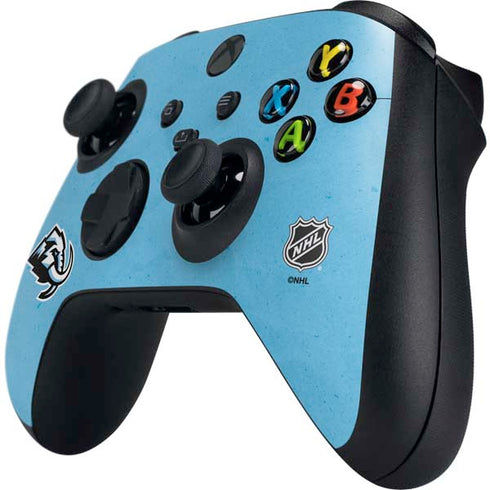 NHL Utah Mammoth Distressed Blue Xbox Series X Controller Skin