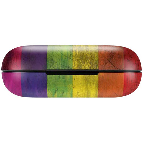 Distressed Rainbow Flag Amazon Echo Buds Skin