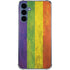 Distressed Rainbow Flag Galaxy A55 5G Clear Case