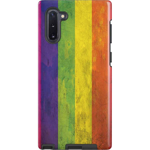 Distressed Rainbow Flag Galaxy Cases