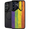 Distressed Rainbow Flag Galaxy S25 Kickstand Case