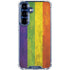Distressed Rainbow Flag Galaxy S25 Clear Case