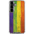 Distressed Rainbow Flag Galaxy S26 Plus Clear Case