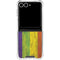 Distressed Rainbow Flag Galaxy Z Flip7 Clear Case