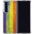 Distressed Rainbow Flag Galaxy Z Fold6 Clear Case