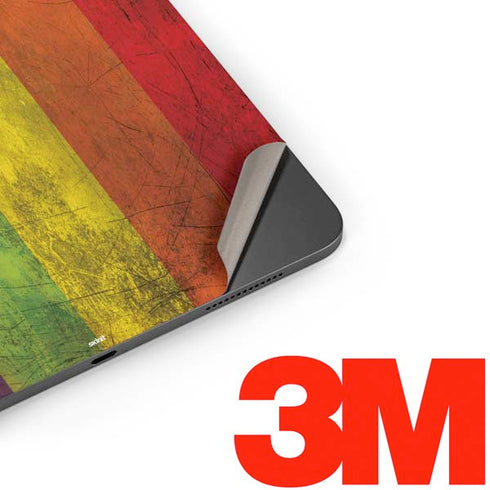 Distressed Rainbow Flag Apple iPad Pro Skin