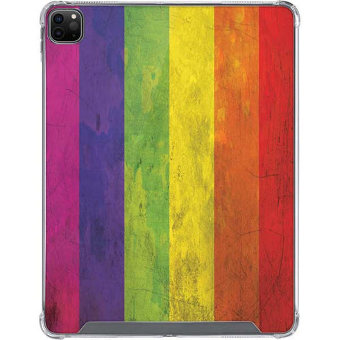Distressed Rainbow Flag iPad Cases
