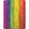 Distressed Rainbow Flag iPad Pro 13in M4 (2024) Skin