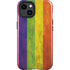 Distressed Rainbow Flag iPhone 15 Impact Case