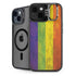 Distressed Rainbow Flag iPhone 15 Plus Kickstand Case