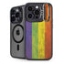 Distressed Rainbow Flag iPhone 15 Pro Max Kickstand Case