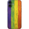 Distressed Rainbow Flag iPhone 16 Plus Skin