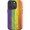 Distressed Rainbow Flag iPhone 16 Pro Impact Case