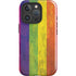 Distressed Rainbow Flag iPhone 16 Pro Impact Case