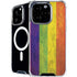 Distressed Rainbow Flag iPhone 16 Pro MagSafe Case