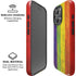 Distressed Rainbow Flag iPhone 16 Pro Magsafe Impact Case