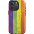 Distressed Rainbow Flag iPhone 16 Pro Max Impact Case