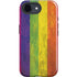 Distressed Rainbow Flag iPhone 16e Impact Case
