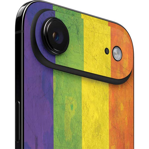 Distressed Rainbow Flag iPhone 17 Air Skin