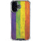Distressed Rainbow Flag iPhone 17 Clear Case