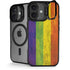 Distressed Rainbow Flag iPhone 17 Kickstand Case