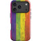 Distressed Rainbow Flag iPhone 17 Pro Impact Case
