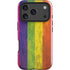 Distressed Rainbow Flag iPhone 17 Pro Impact Case