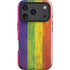 Distressed Rainbow Flag iPhone 17 Pro Max Impact Case