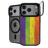 Distressed Rainbow Flag iPhone 17 Pro Max Kickstand Case