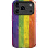 Distressed Rainbow Flag iPhone 17 Pro Max Magsafe Impact Case