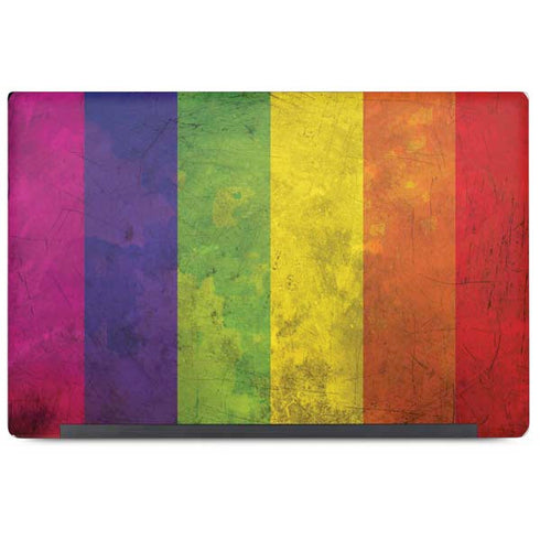Distressed Rainbow Flag Dell Latitude Skin