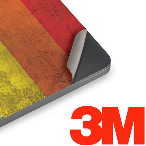 Distressed Rainbow Flag Apple MacBook Air Skin