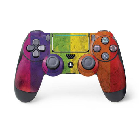 Distressed Rainbow Flag PlayStation PS4 Skins