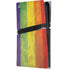 Distressed Rainbow Flag PS5 Pro Console Skin