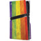Distressed Rainbow Flag PS5 Pro Disk Console Skin